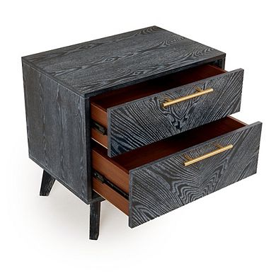 Modrest Diana - Modern Grey Ash Nightstand