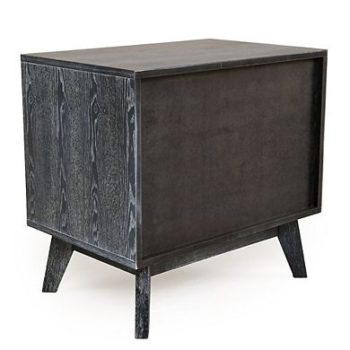 Modrest Diana - Modern Grey Ash Nightstand