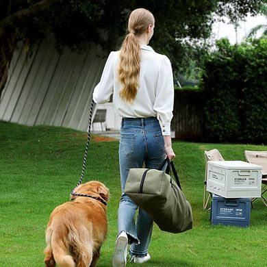 30' Collapsible Travel Dog Crate, Foldable