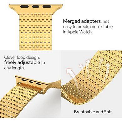 STAINLESS STEEL MESH SMARTWATCH BAND