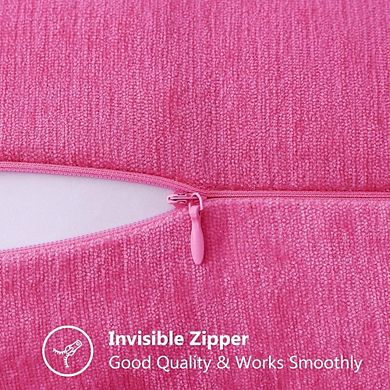 2-Piece Stitched Edge Throw Pillow Cases