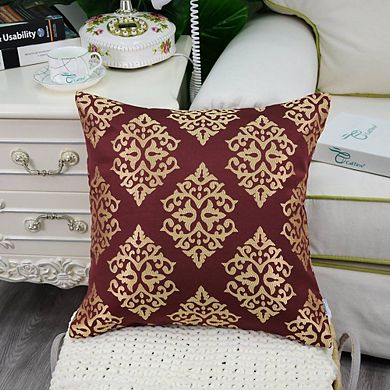 2-Piece Soft Jacquard Throw Pillow Cases