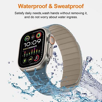 MAGNETIC SILICONE SMARTWATCH BAND