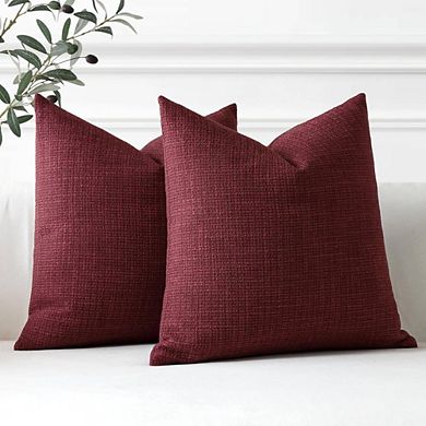 2-Piece High-Quality Throw Pillow Cases