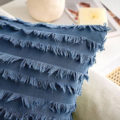 2-Piece Decorative Boho Throw Pillow Cases