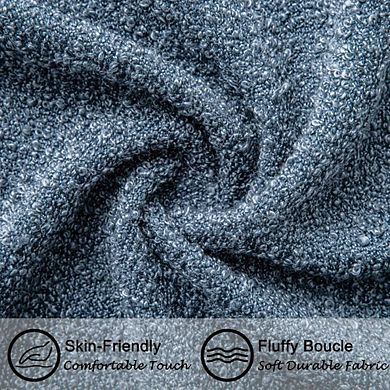 2-Piece Leather Accent Throw Pillow Cases