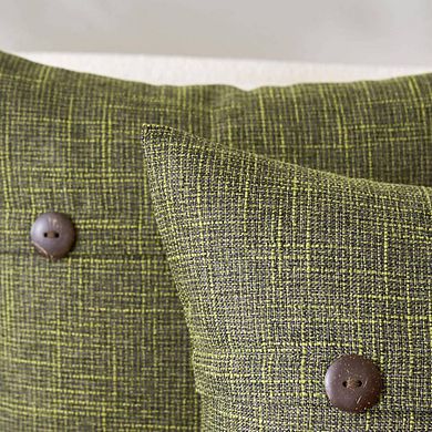 2-Piece Vintage Linen Throw Pillow Cases