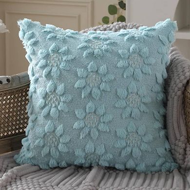 2-Piece Faux Fur Throw Pillow Cases