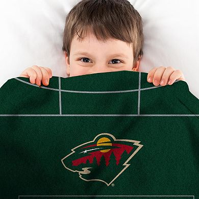 NHL Minnesota Wild Rashel Throw Blanket
