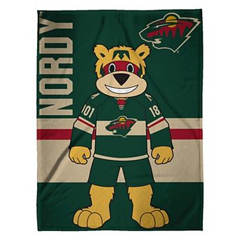 NHL Minnesota Wild Nordy Rashel Throw Blanket