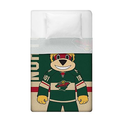 NHL Minnesota Wild Rashel Throw Blanket