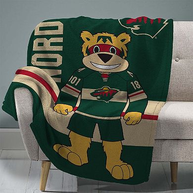 NHL Minnesota Wild Rashel Throw Blanket