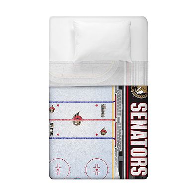 NHL Ottawa Senators Raschel Throw Blanket