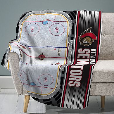 NHL Ottawa Senators Raschel Throw Blanket