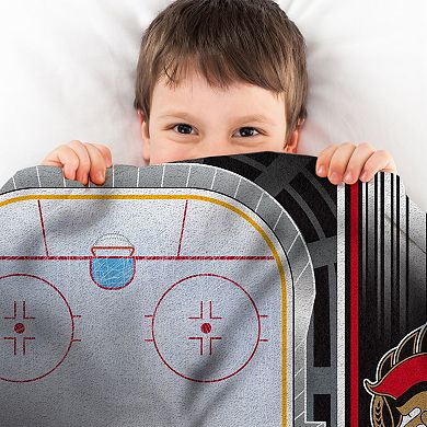 NHL Ottawa Senators Raschel Throw Blanket