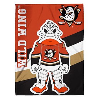 NHL Anaheim Ducks Wild Wing Rashel Throw Blanket