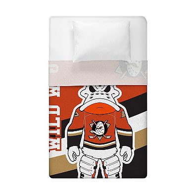 NHL Anaheim Ducks Rashel Throw Blanket