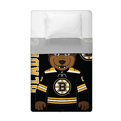 NHL Boston Bruins Raschel Throw Blanket