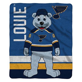 NHL St. Louis Blues Louie Raschel Throw Blanket