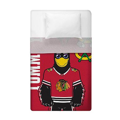 NHL Chicago Blackhawks Raschel Throw Blanket