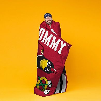 NHL Chicago Blackhawks Raschel Throw Blanket