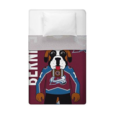 NHL Colorado Avalanche Raschel Throw Blanket