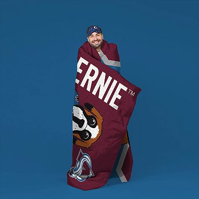 NHL Colorado Avalanche Raschel Throw Blanket