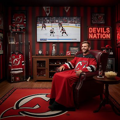 NHL New Jersey Devils Logo Snuggie