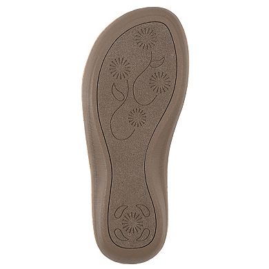 Cliffs by White Mountain Casmyn Women's Floral Slide Sandals