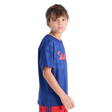 Boys adidas Short Sleeve Loose Fit World Cup Graphic Tee