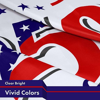 G128 America 1776-2026 250th Anniversary Flag 3x5ft 1PK Double Sided Printed