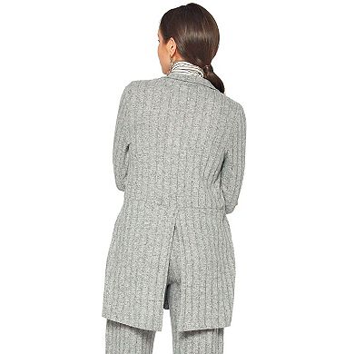 Cozy Ribbed Longline Cardigan