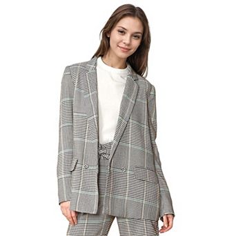Glen Plaid Blazer in Fall Glen