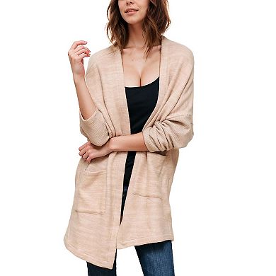 Basic Cardigan In Camel