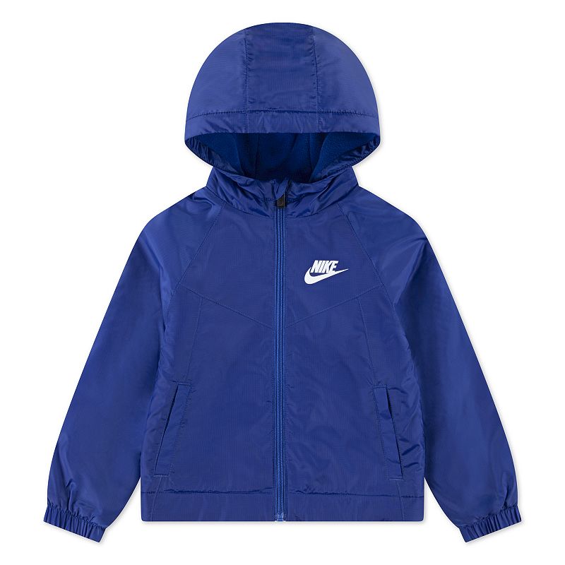 Baby & Toddler Nike Sportswear Fleece Lined Water Resistant Windbreaker Jacket, Toddler Unisex