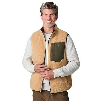 Free Country Men's Atlas II Quilted Reversible Sherpa Vest