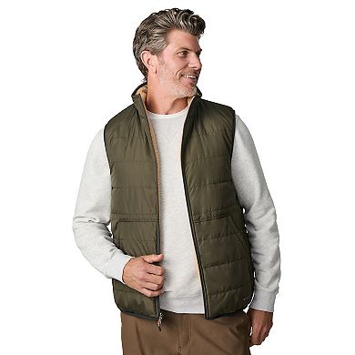 Free Country Men's Atlas II Quilted Reversible Sherpa Vest