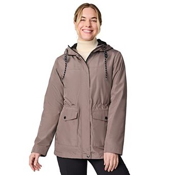 Free Country Women's Rain Away Lined Anorak Rain Jacket