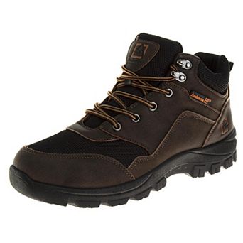Avalanche Rugged Hiker Boots for Men Leather HeavyDuty MultiTerrain Workwear Style (Adult)