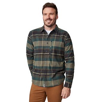 Free Country Men's Easywear II Fleece Lined Flannel Shirt