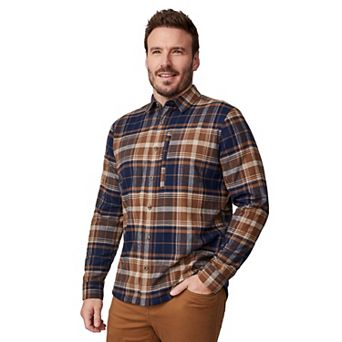 Free Country Men's Easywear II Fleece Lined Flannel Shirt
