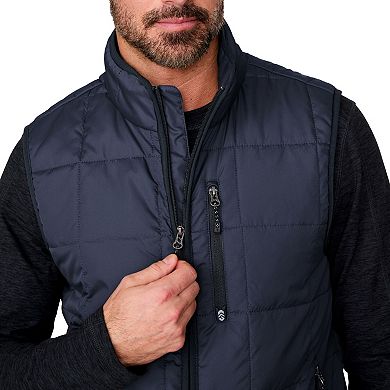 Free Country Men's Maple Creek IV Box Quilted Puffer Vest