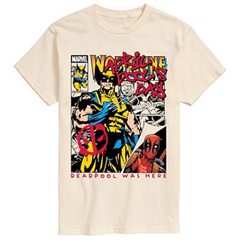 Big & Tall Marvel Deadpool & Wolverine April Pool's Day Graphic Tee