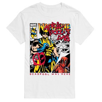 Big & Tall Marvel Deadpool & Wolverine April Pool's Day Graphic Tee