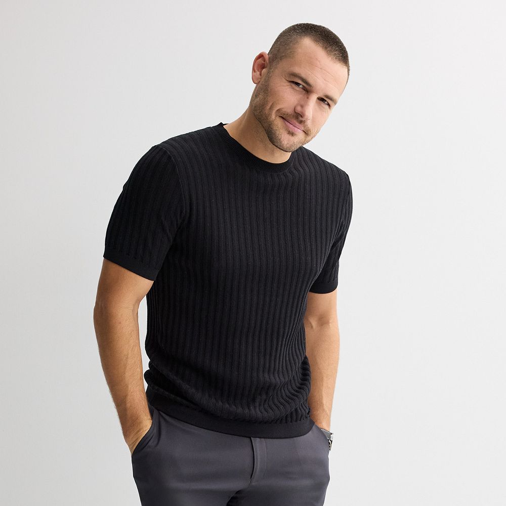 Men's Apt. 9® Short Sleeve Sweater Tee