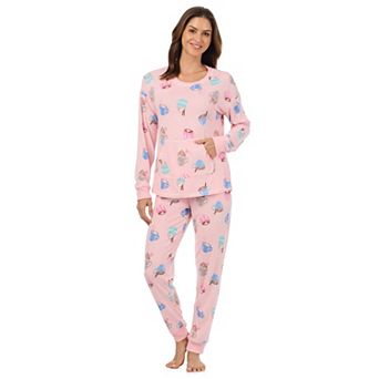 Women's Cuddl Duds® Sweater Knit Pajama Top & Pajama Jogger Set