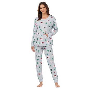 Women's Cuddl Duds® Sweater Knit Pajama Top & Pajama Jogger Set