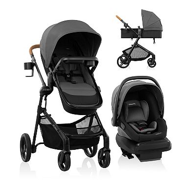 Evenflo Pivot NXT Travel System with LiteMax NXT Infant Car Seat