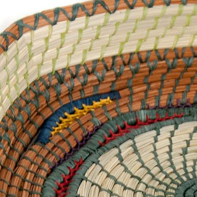 Mayan Hands Dahlia Basket