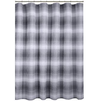 Popular Bath Nobu Plaid Shower Curtain